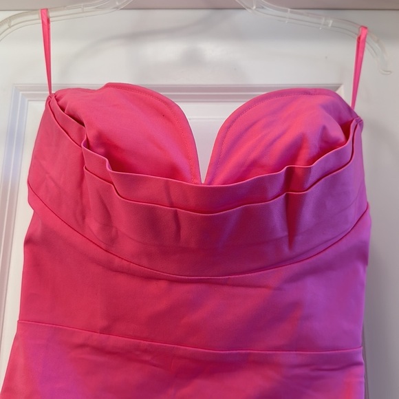 REVOLVE MORE TO COME Sophia Strapless Midi Dress in Pink 🔥HOT & CURRENT//Medium - Picture 3 of 10